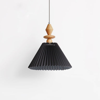 Prairie Pendant Light Model B: Dia 11″ x H 11.4″ / Dia 28cm x H 29cm / Black Pendant light