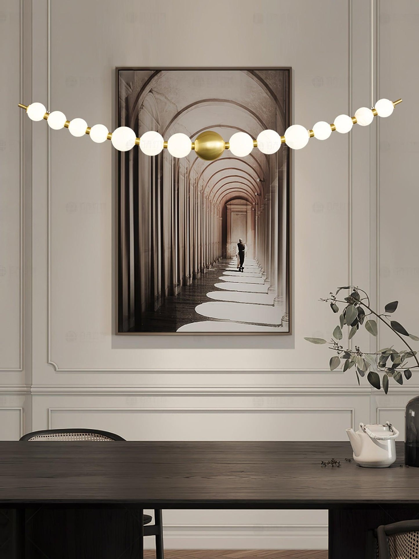 Pearl Chain Pendant Lamp Pendant light
