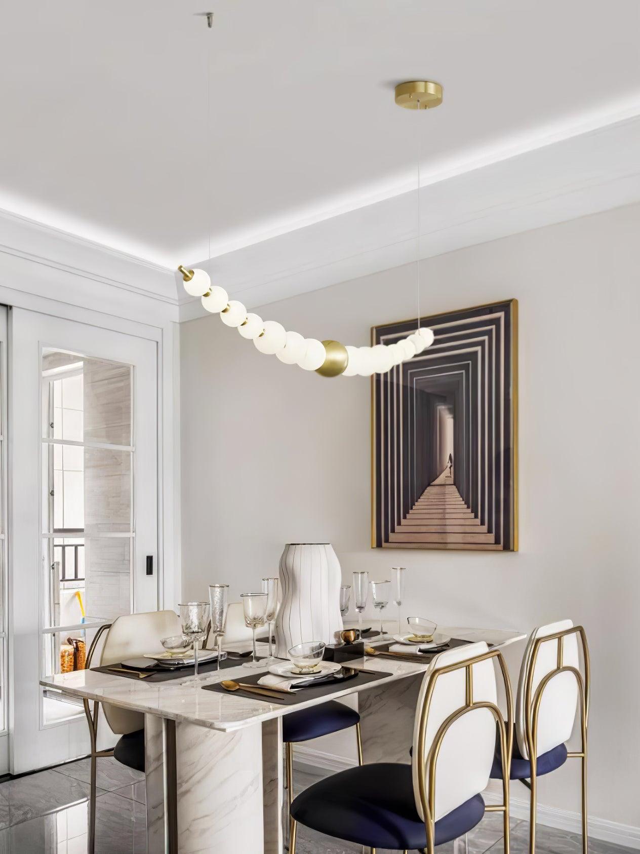 Pearl Chain Pendant Lamp Pendant light
