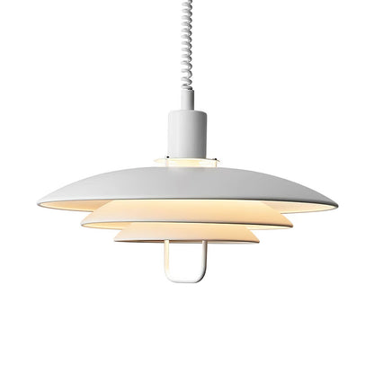 Poul Pendant Lamp Dia 19.7″ x H 12.6″ / Dia 50cm x H 32cm / White Pendant light
