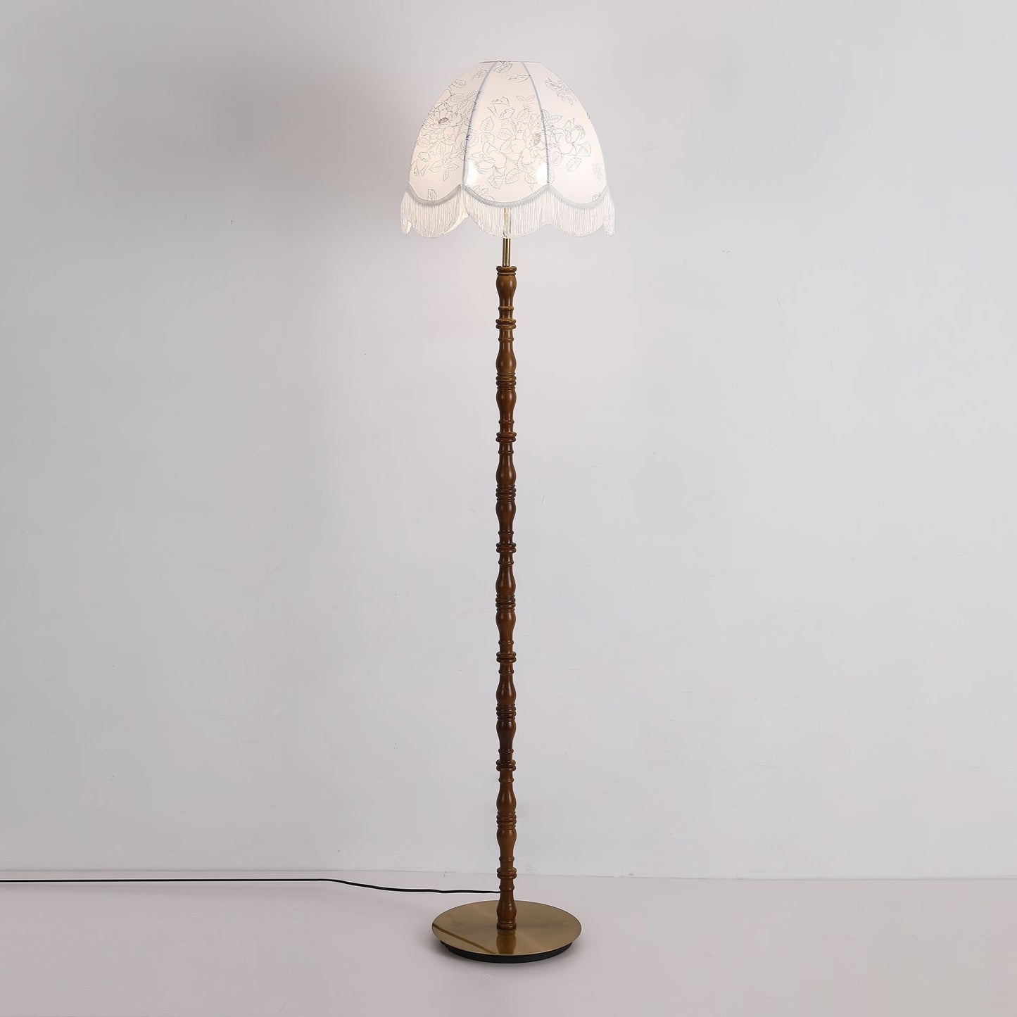 Printed Tassel Floor Lamp Floor lamp