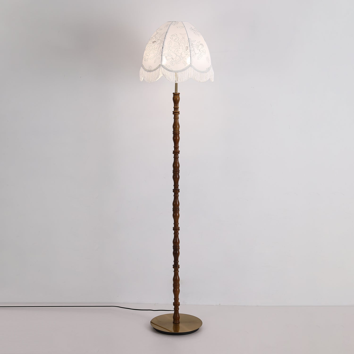 Printed Tassel Floor Lamp Floor lamp