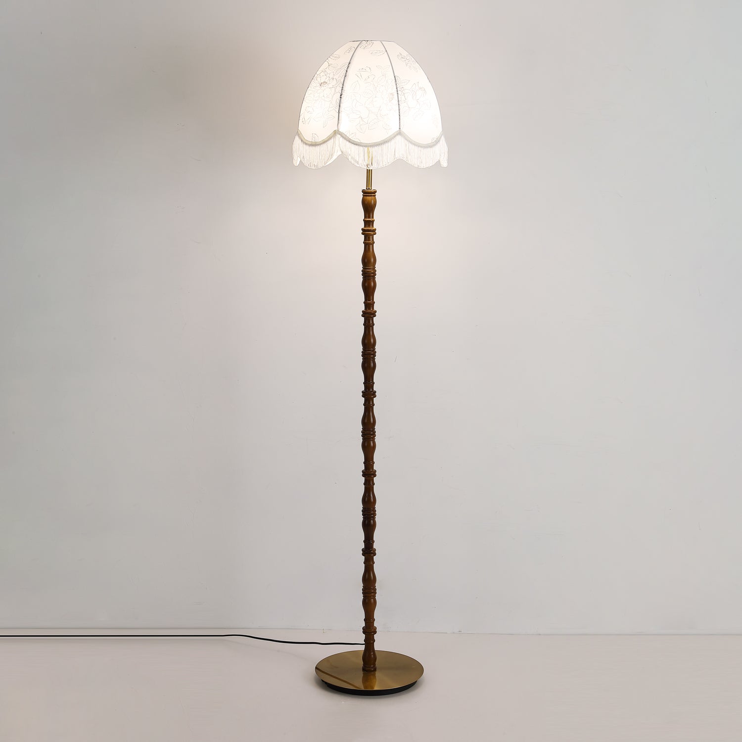 Printed Tassel Floor Lamp Floor lamp
