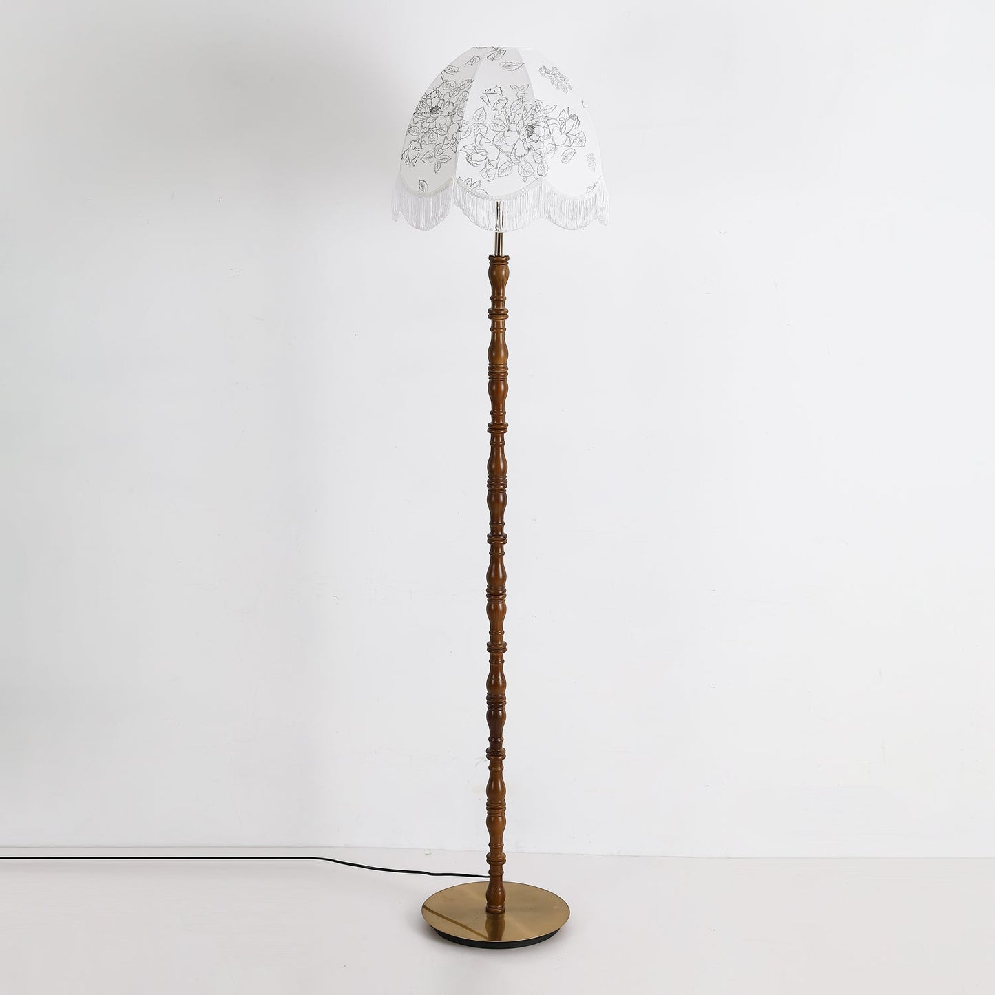 Printed Tassel Floor Lamp Floor lamp