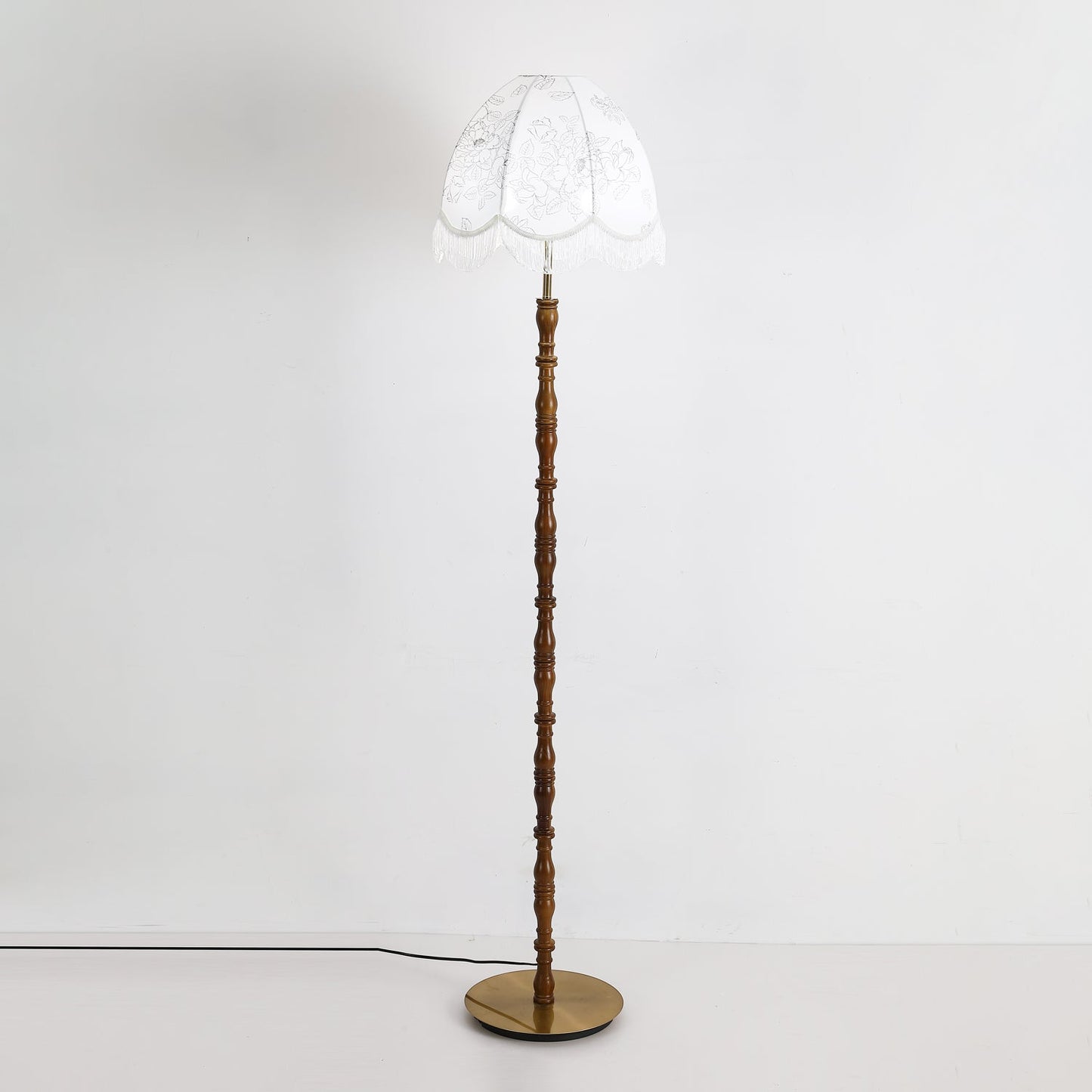 Printed Tassel Floor Lamp Floor lamp