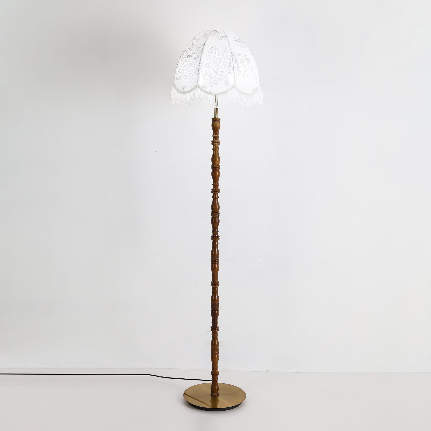 Printed Tassel Floor Lamp Floor lamp