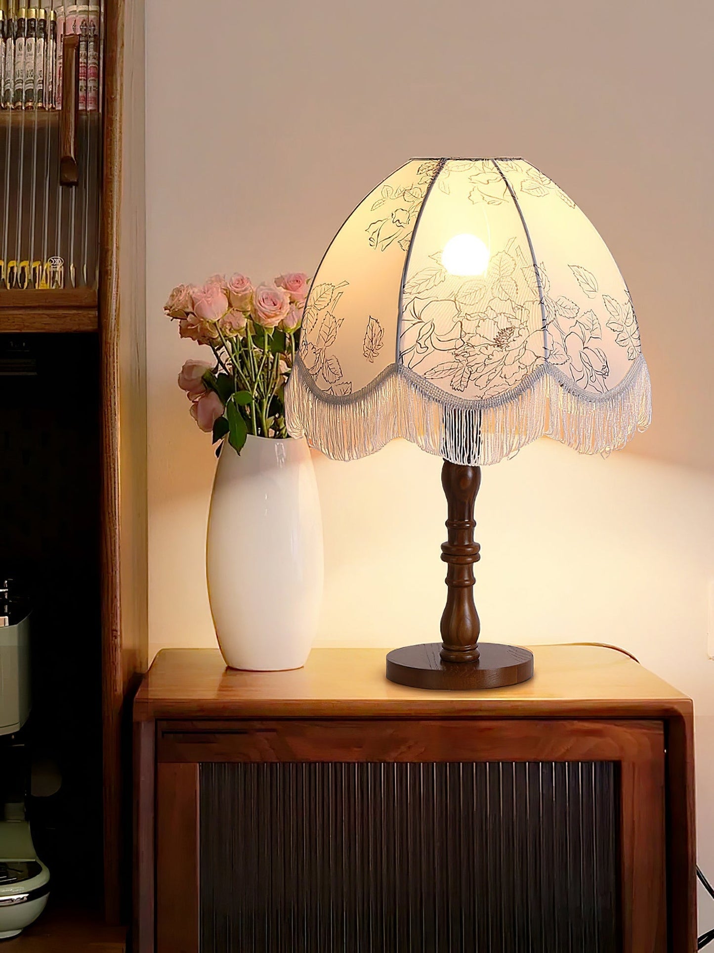 Printed Tassel Table Lamp Table lamp