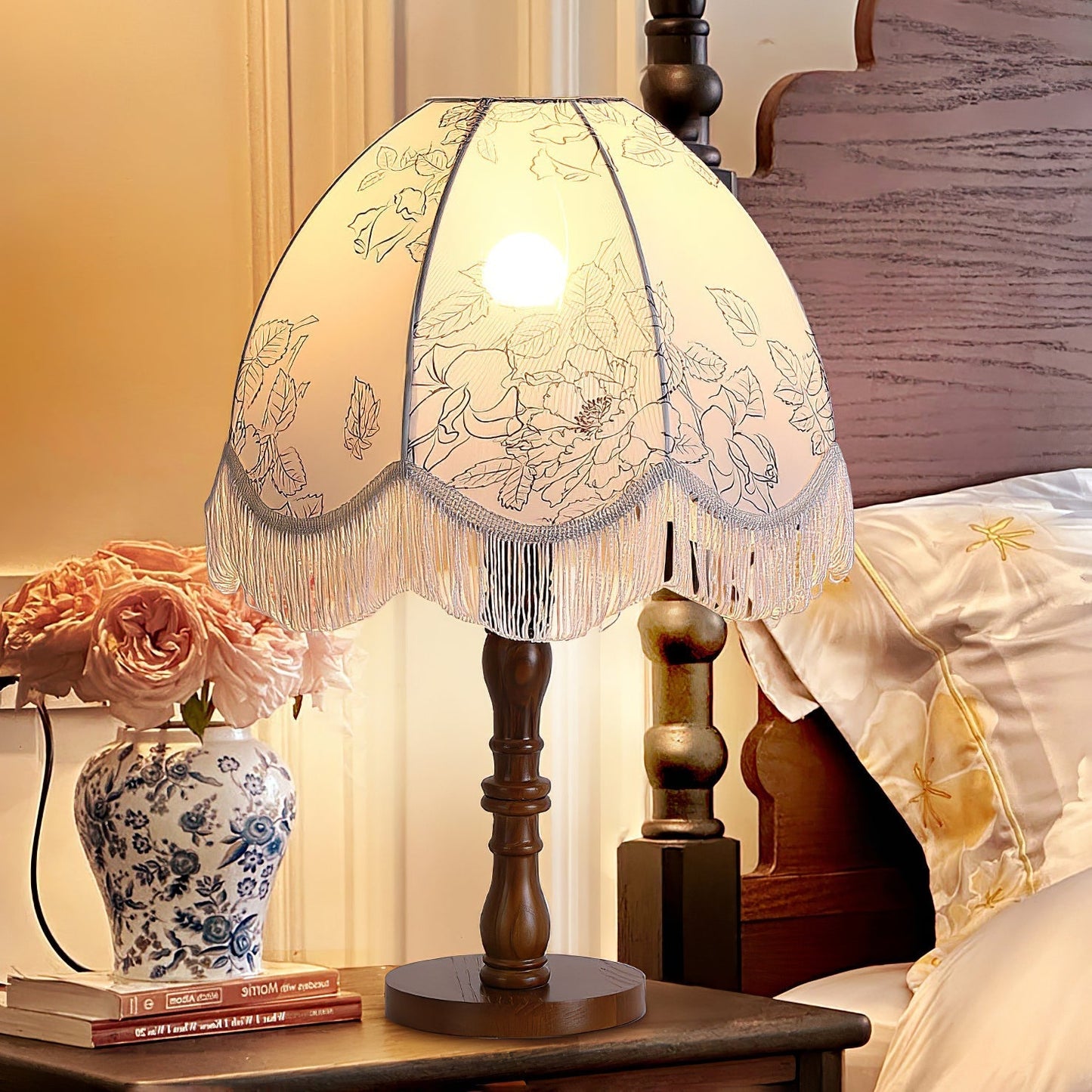 Printed Tassel Table Lamp Table lamp
