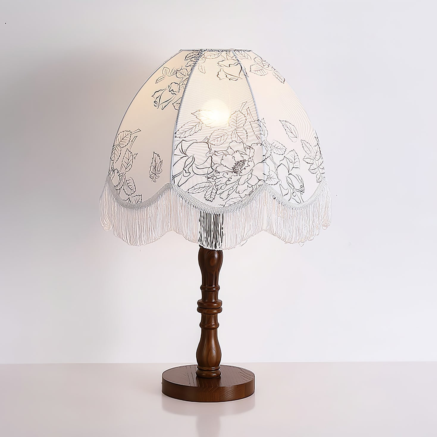 Printed Tassel Table Lamp Table lamp