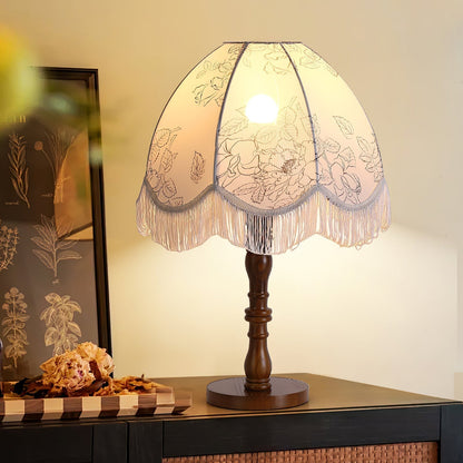 Printed Tassel Table Lamp Table lamp