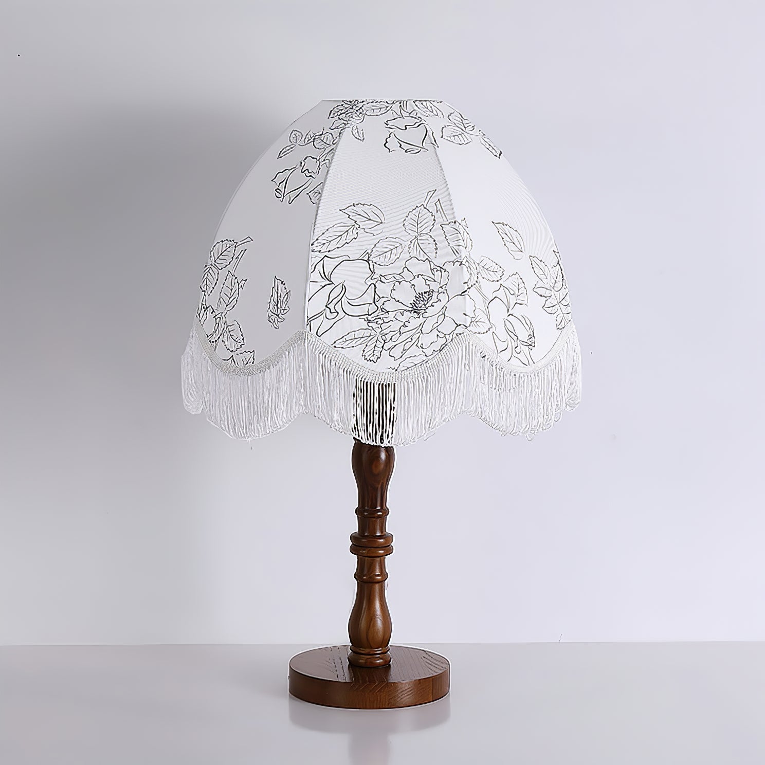 Printed Tassel Table Lamp Table lamp