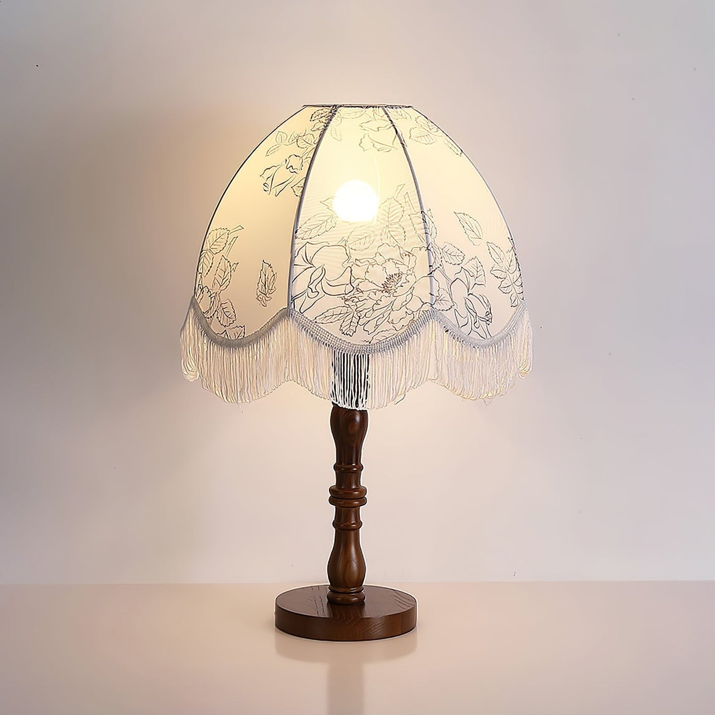 Printed Tassel Table Lamp Table lamp