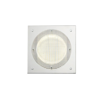 Prism Shield Wall Sconce ? 9.4″ x H 9.4″ / Chrome / Warm Light Wall lamp