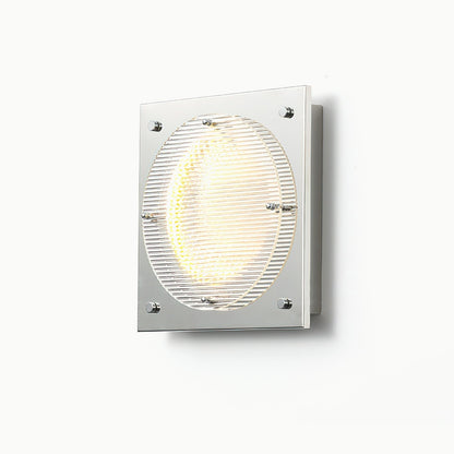 Prism Shield Wall Sconce ? 9.4″ x H 9.4″ / Chrome / Warm Light Wall lamp