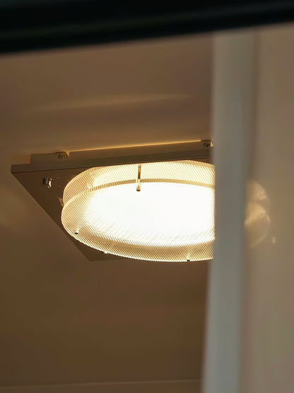 Prism Shield Wall Sconce ? 9.4″ x H 9.4″ / Chrome / Warm Light Wall lamp