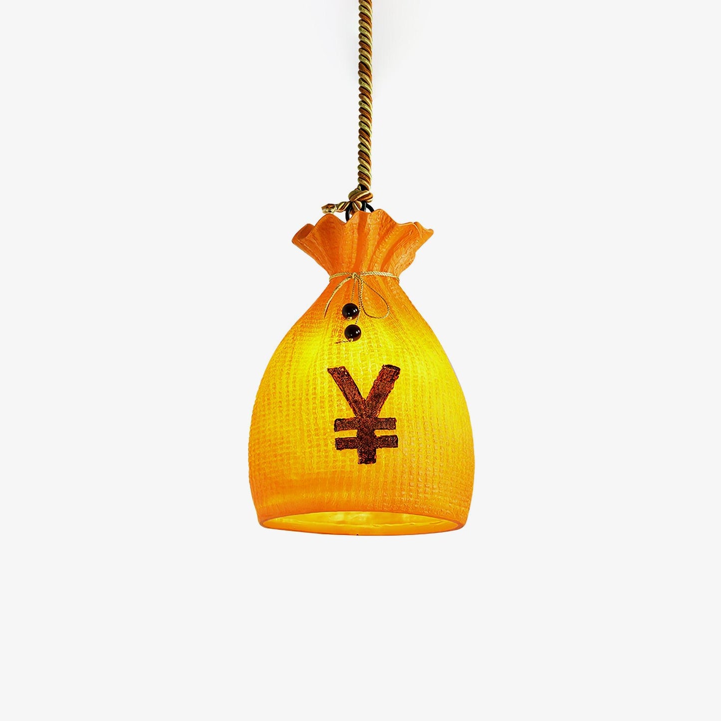 Prosperity Pouch Resin Pendant Lamp Pendant light
