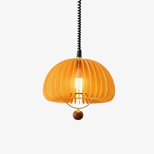 Pumpkin Adjustable Pendant Light Dia 17.7″ x H 17.7″ / Orange Pendant light