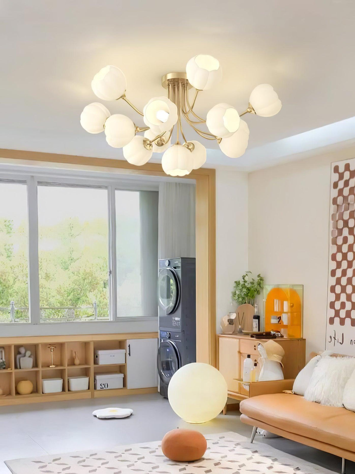 Pumpkin Brass Ceiling Lamp Ceiling lamp