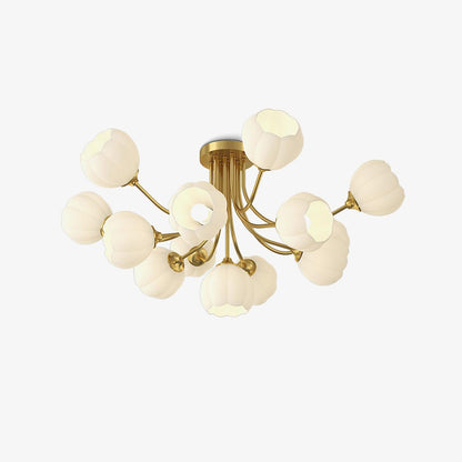 Pumpkin Brass Ceiling Lamp Ceiling lamp