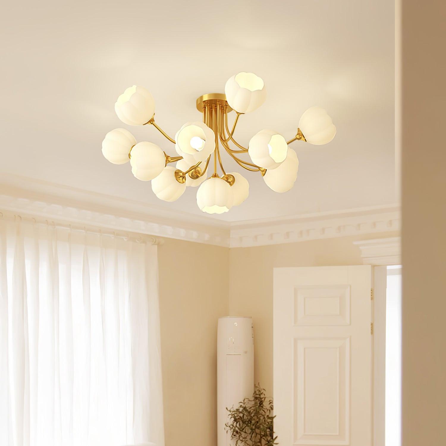 Pumpkin Brass Ceiling Lamp Ceiling lamp