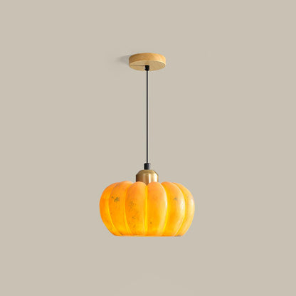 Pumpkin Pendant Light Dia 7.1″ x H 4.7″ / Dia 18cm x H 12cm / Yellow Pendant light