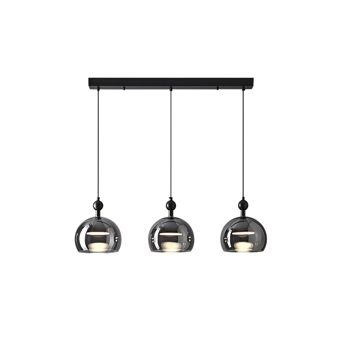 Quartet of Light Glass Pendant Series Model C Dia 27.6″ x H 59.1″ / Dia 70cm x H 150cm / Three-Color Changing Light