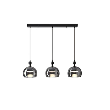 Quartet of Light Glass Pendant Series Model C Dia 27.6″ x H 59.1″ / Dia 70cm x H 150cm / Three-Color Changing Light