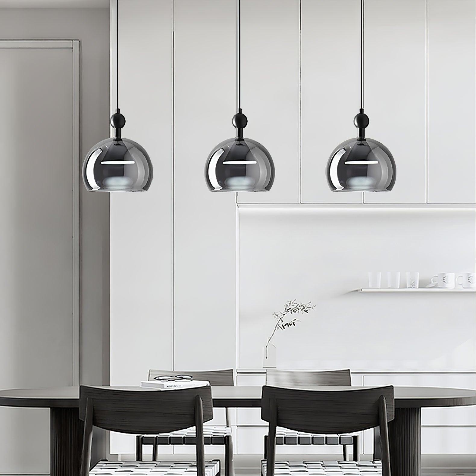 Quartet of Light Glass Pendant Series Pendant light