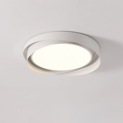 Quinn Ceiling Light Dia 15.7″ x H 3.5″ / Dia 40cm x H 9cm (Power: ~24W) / White & White / Warm Light Ceiling lamp