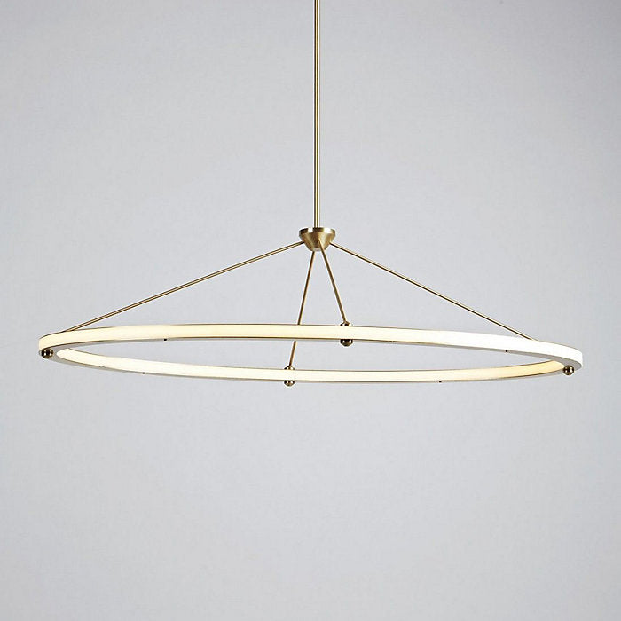 Halo Oval Pendant Light