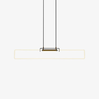 RA Pendant Lamp L 39.4″ x H 7.9″ / L 100cm x H 20cm / White & Gold / Warm Light Pendant light