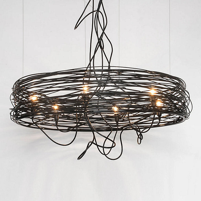 Spiral Nest Chandelier