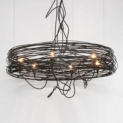 Spiral Nest Chandelier