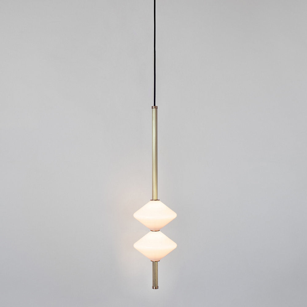 Gem 2 LED Vertical Mini Pendant