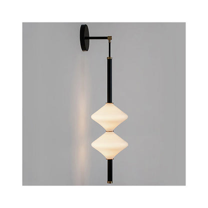 Gem 2 Round Backplate LED Wall Sconce
