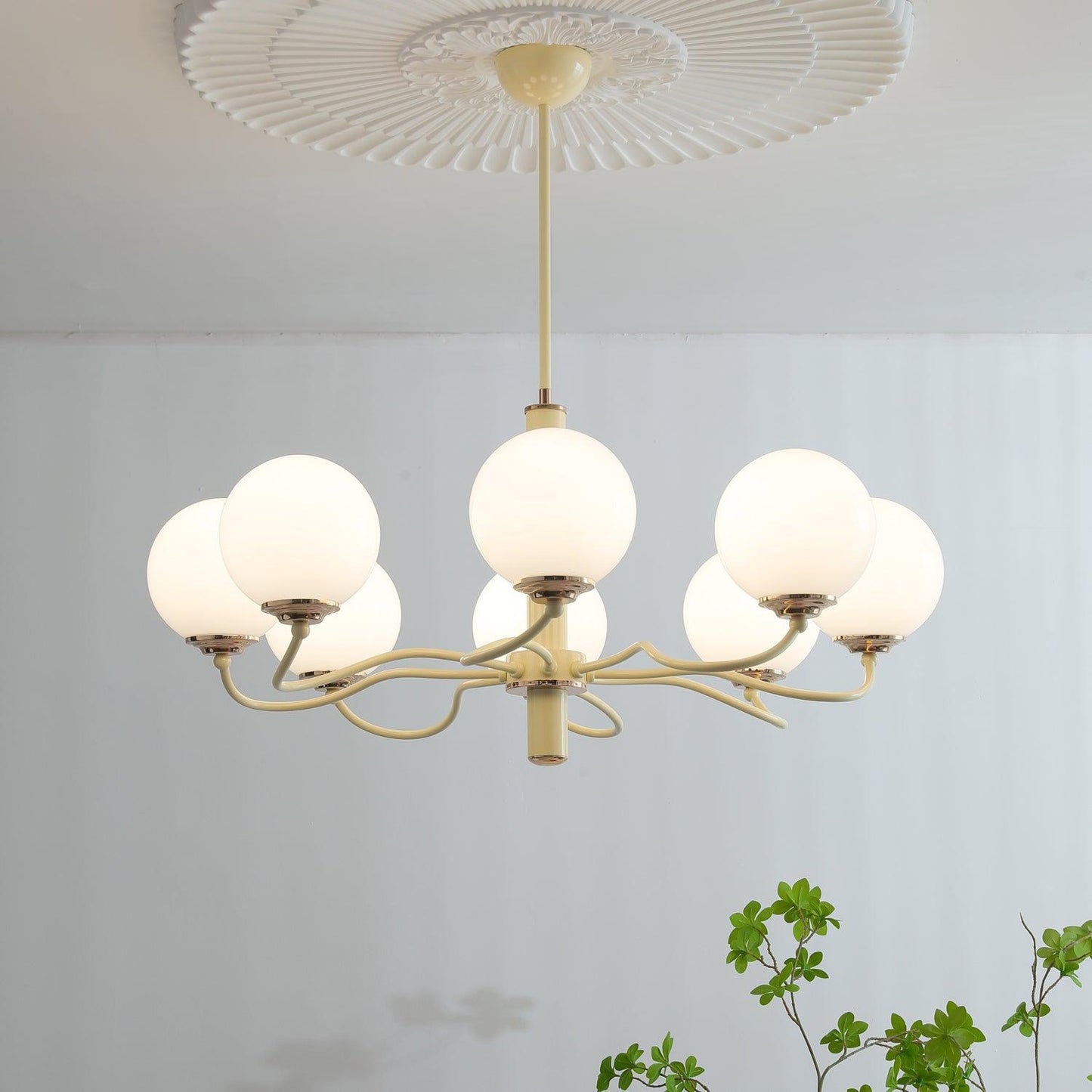 Radiant Globe Chandelier Chandelier