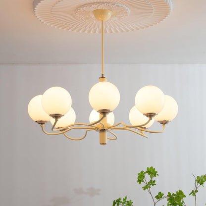 Radiant Globe Chandelier Chandelier