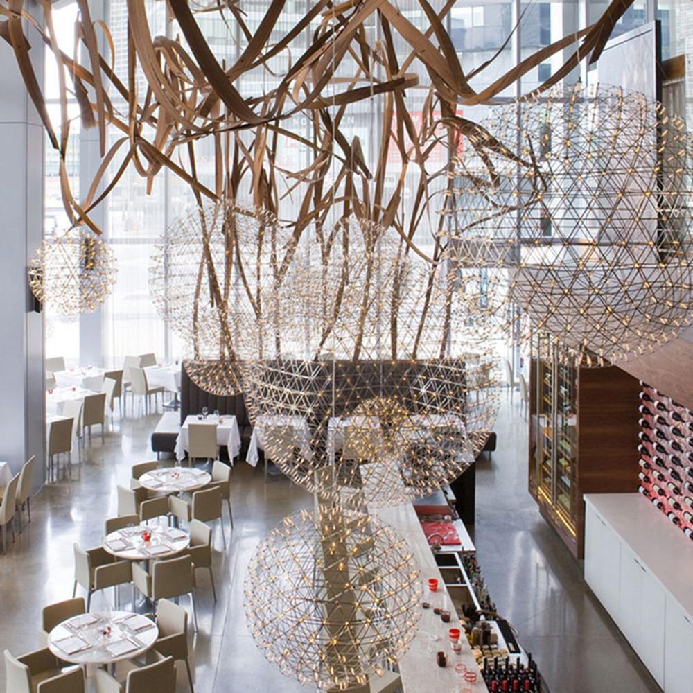 Silver Spark Ball Pendant Light Pendant light