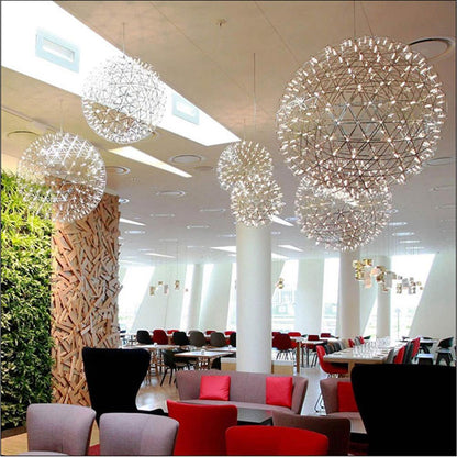 Silver Spark Ball Pendant Light Pendant light