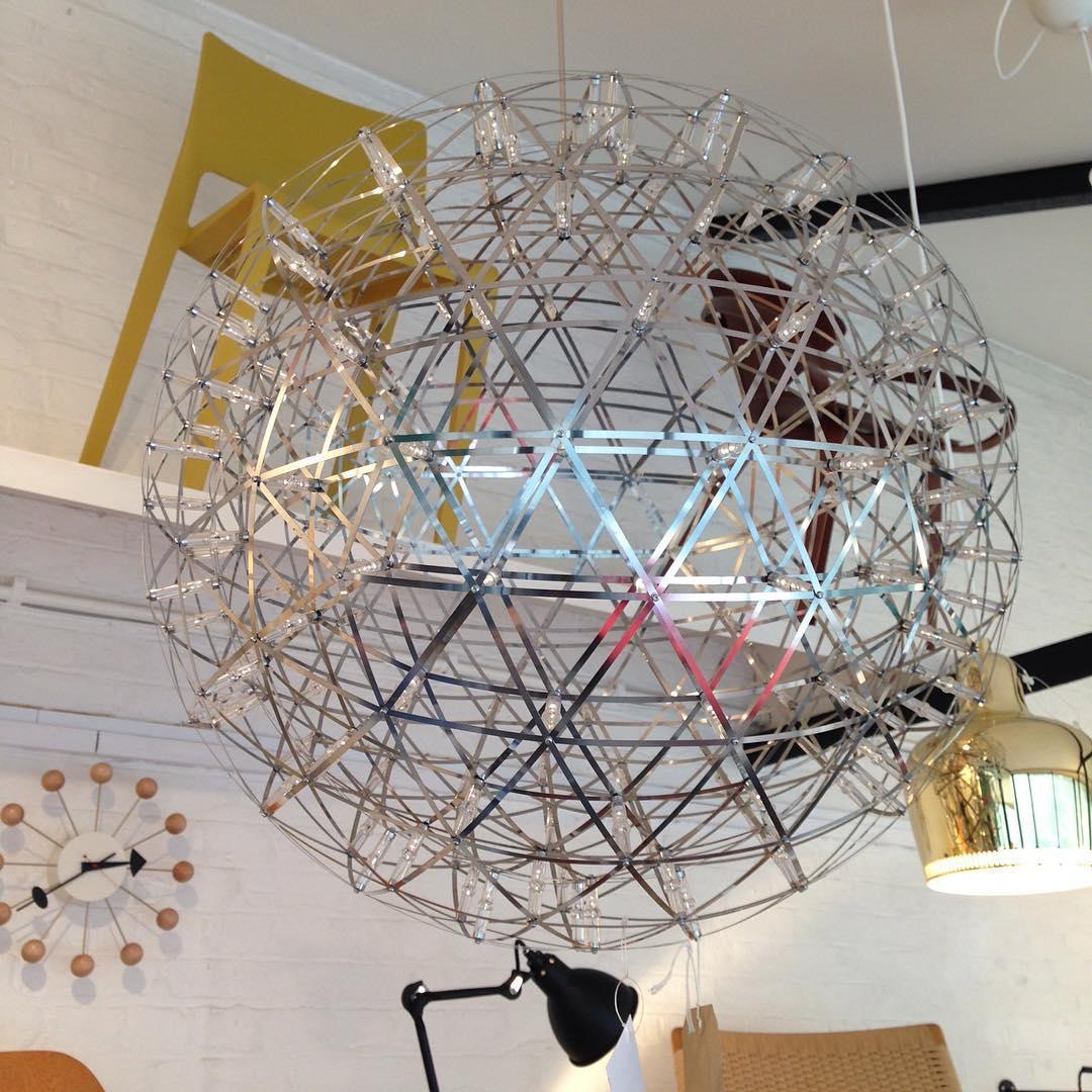 Silver Spark Ball Pendant Light Pendant light