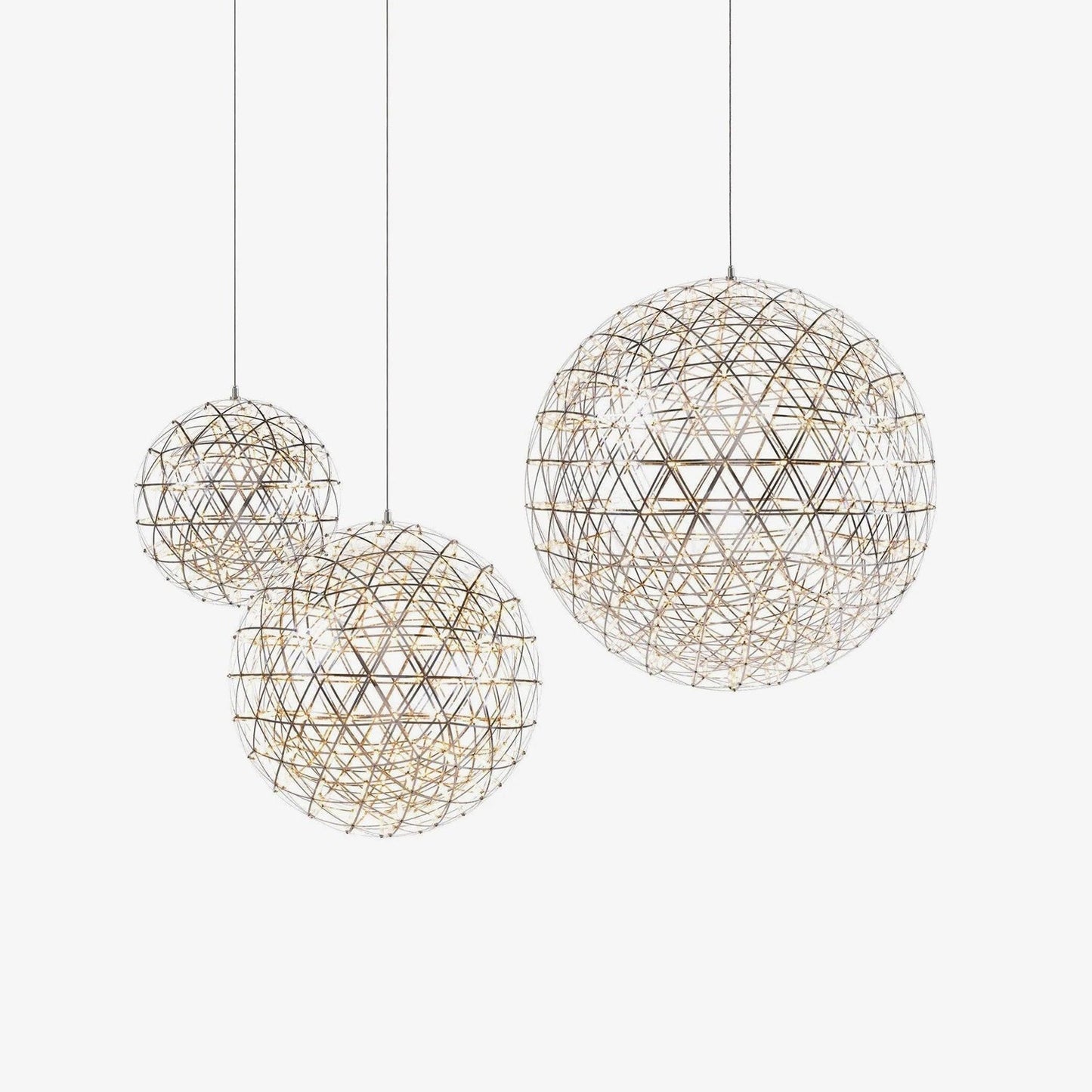 Silver Spark Ball Pendant Light Pendant light