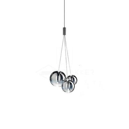 Random Pendant Light Dia 11.4″ x W 10.2″ x H 59″ / Dia 29cm x W 26cm x H 150cm / Smoke Pendant light