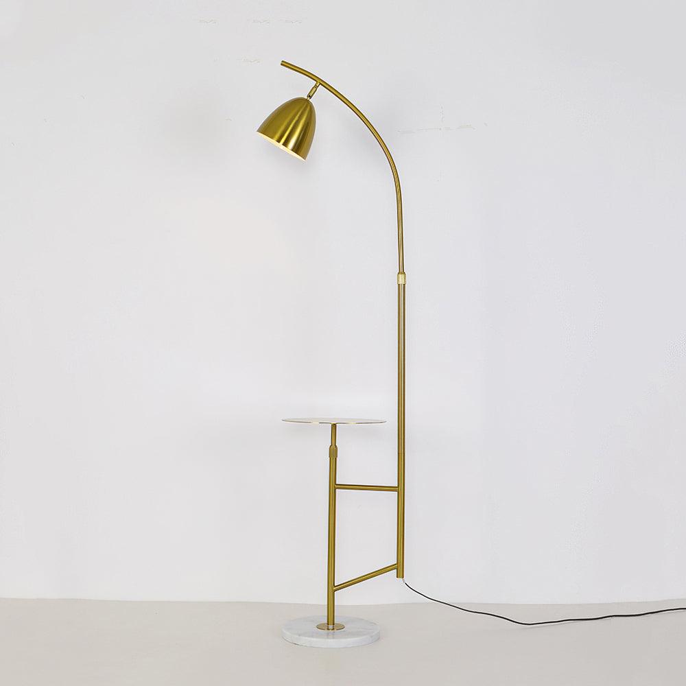 Rani Floor Lamp Model A: W 13.8″ x H 66.9″ / W 35cm x H 170cm / Gold / US plug Floor lamp