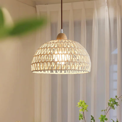 Rattan Arch Pendant Lamp Pendant light