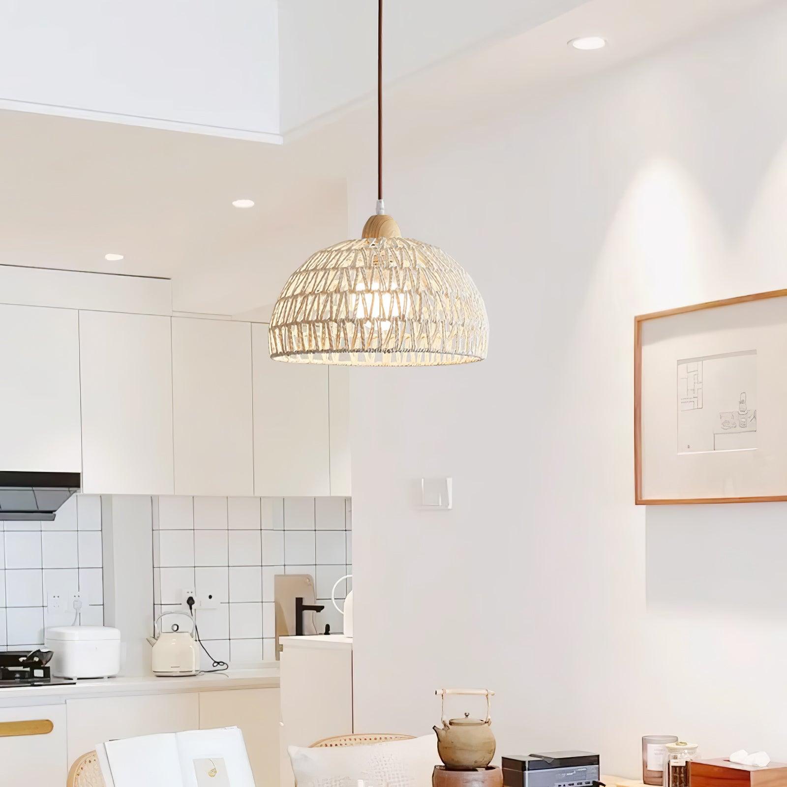 Rattan Arch Pendant Lamp Pendant light
