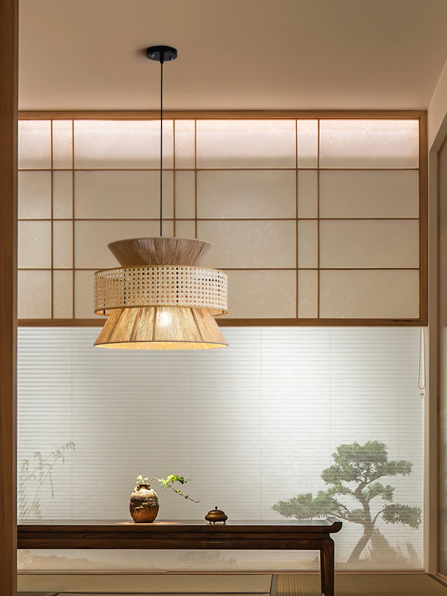 Rattan Bamboo Pendant Lamp Pendant light