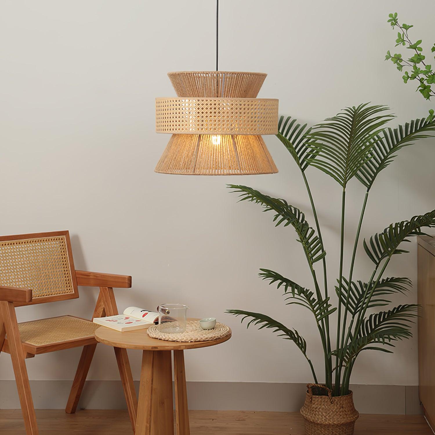 Rattan Bamboo Pendant Lamp Pendant light