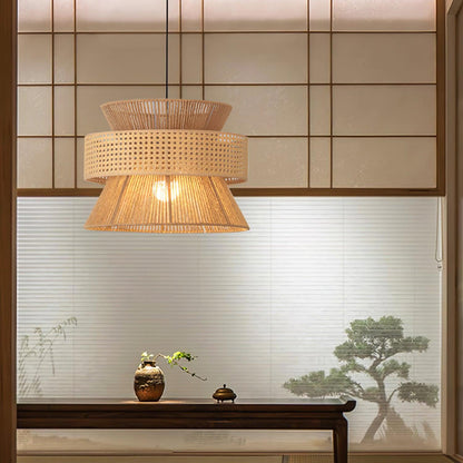 Rattan Bamboo Pendant Lamp Pendant light