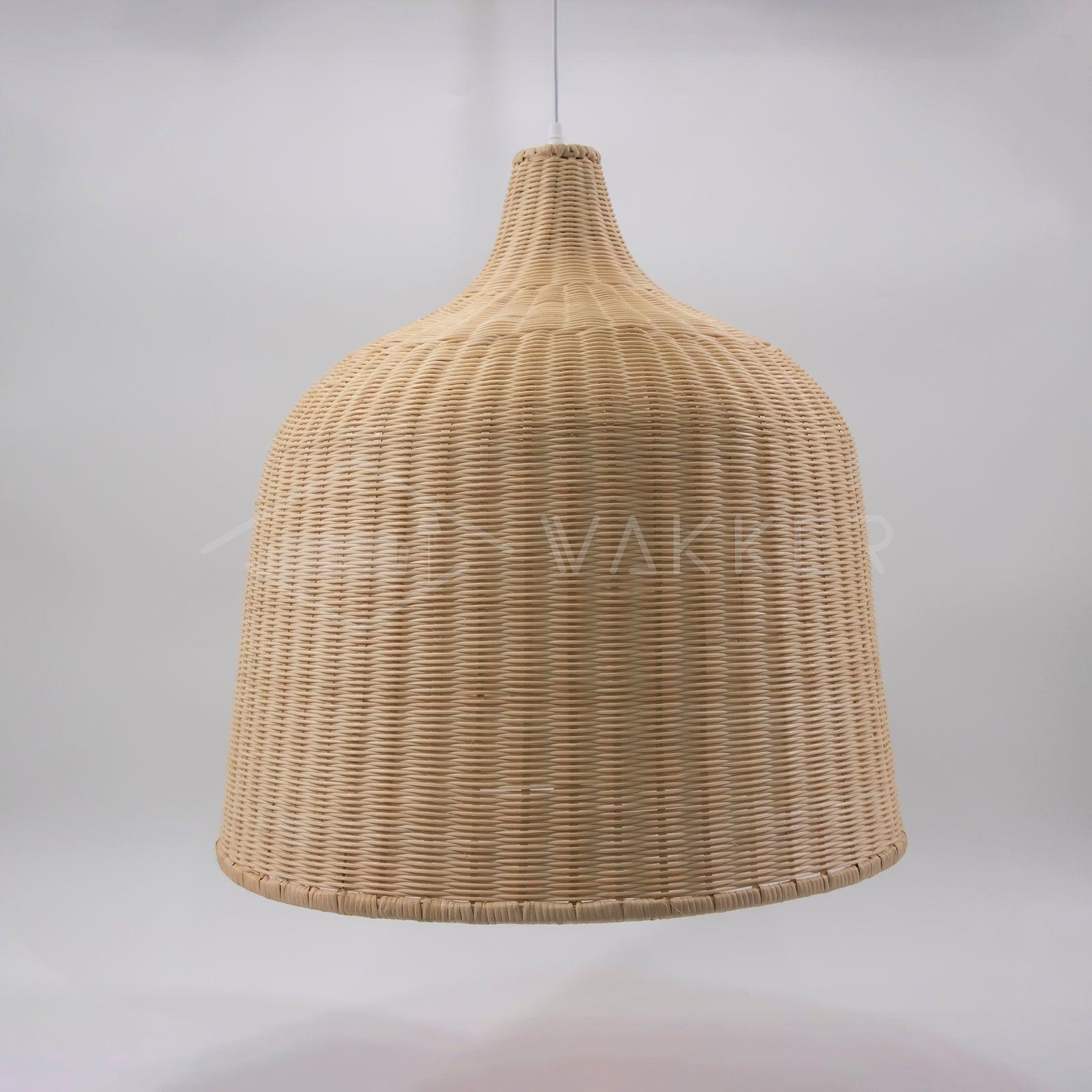 Rattan Pandent Light ? 11.8″ x H 11.8″ / Dia 30cm x H 30cm / Natural rattan Pendant light