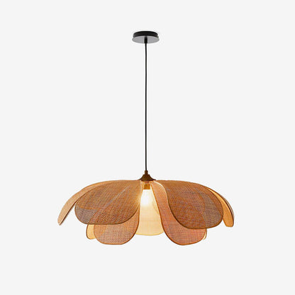 Rattan Petal Pendant Lamp Pendant light